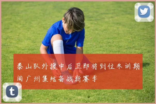泰山队外援中后卫即将到位冬训期间广州集结备战新赛季